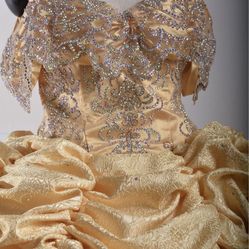 Belle Dress - Small - Lace up Back