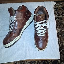 Nike Delta Force 3/4 Premium Brown White Mild Top Sneaker