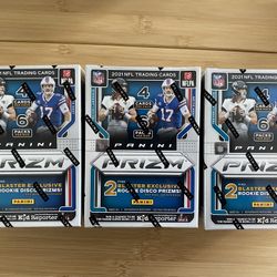 NFL PRIZM BLASTER 2021 Lot Of 3 - $165