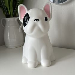 Jumbo Buddies Squeezable French Bulldog LED lamp