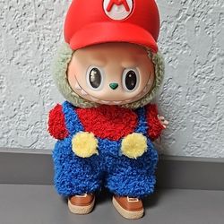 Mario Outfit For Labubu