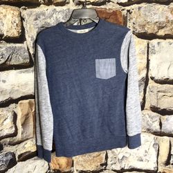 Cherokee Navy/Gray Marble Sweatshirt Boy 12/24
