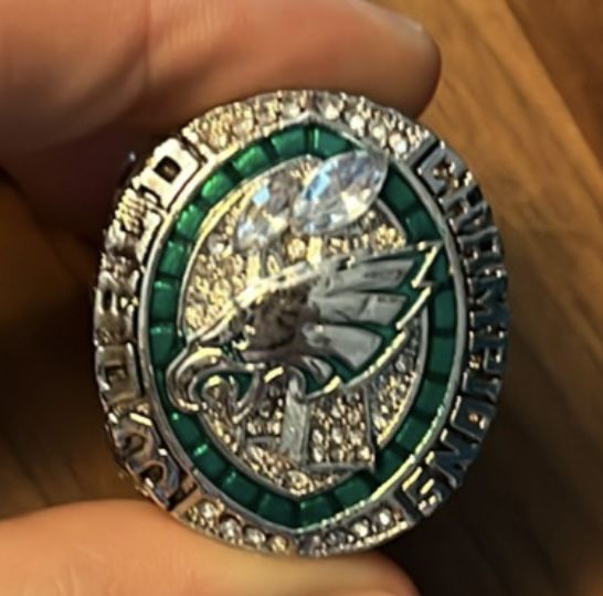 PHILADELPHIA EAGLES REPLICA SUPERBOWL 59 RING