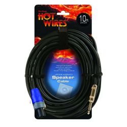 On-Stage SP14-10SQ 10 FT Speakon Cable NL2 to QTR w/ Neutrik