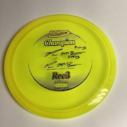 Roc3 Champion 1X McBeth 172g Gently New Innova PRIME Disc Golf Rare Autographed