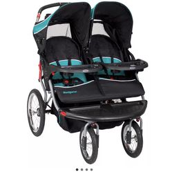 NEW IN BOX! Baby Trend Navigator Double Jogger Stroller