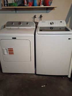 Washer and dryer