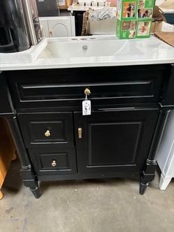 $240 for Each of 30” Bathroom Vanity with Sink Solid Wood Frame