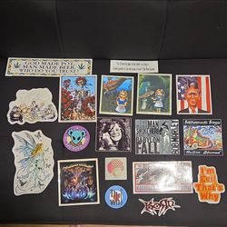 18+ Assorted Stickers/Decals