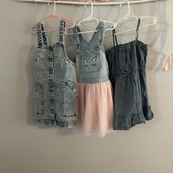 Toddler Jean Dresses 