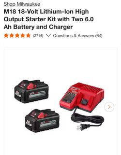Milwaukee Batteries