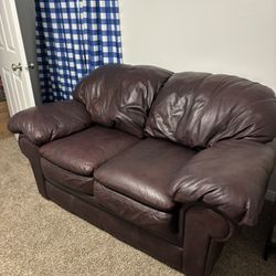 2 Seater Leather Couch