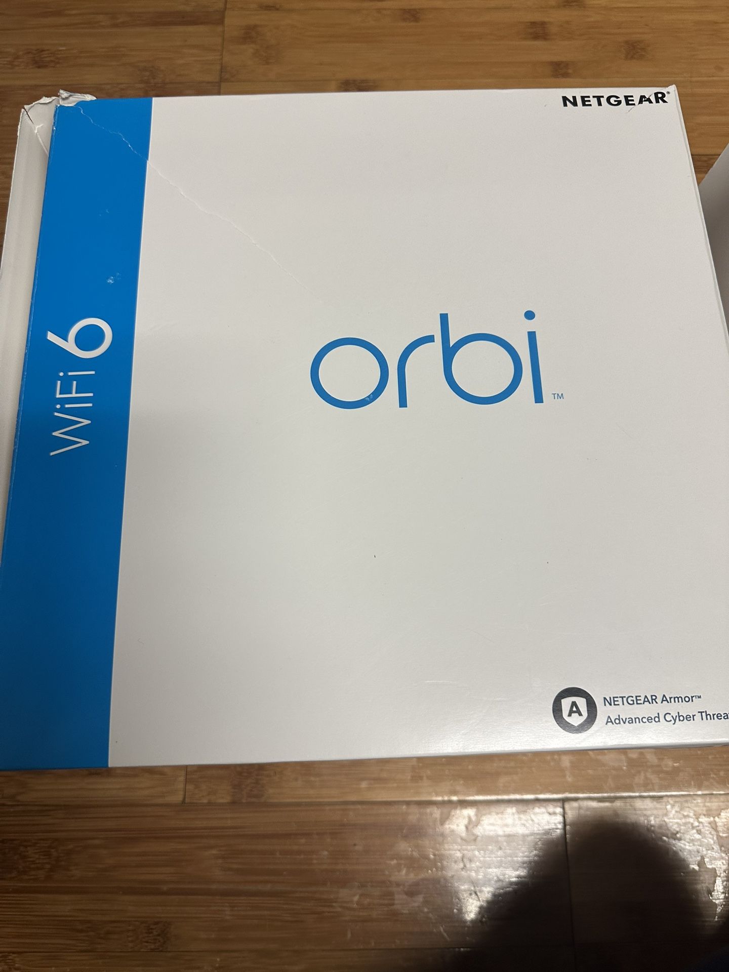 Netgear Orbi Tri-Band Mesh Wifi 6 System AX5400 RBK763S 3 Pack 7500 sq ft