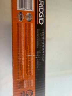RIGID 18 gauge 2-1/8” Brad nailer