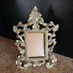 Vintage 1970’s Ornate Antique Brass Rococo Style