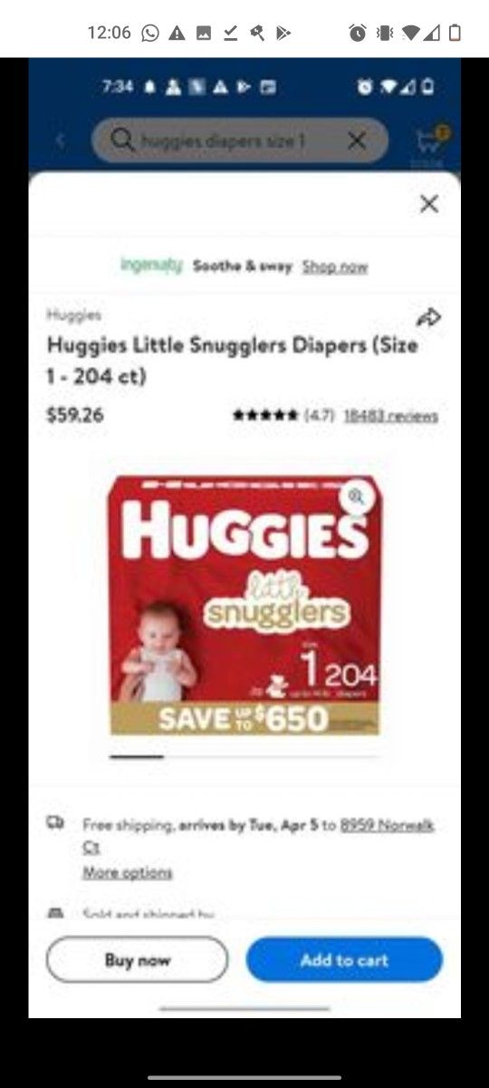 Huggies Little Snugglers