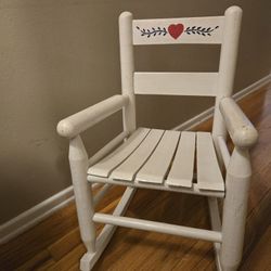 Wooden Rocking Chair Child Size