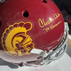 Signed Charles White Helmet