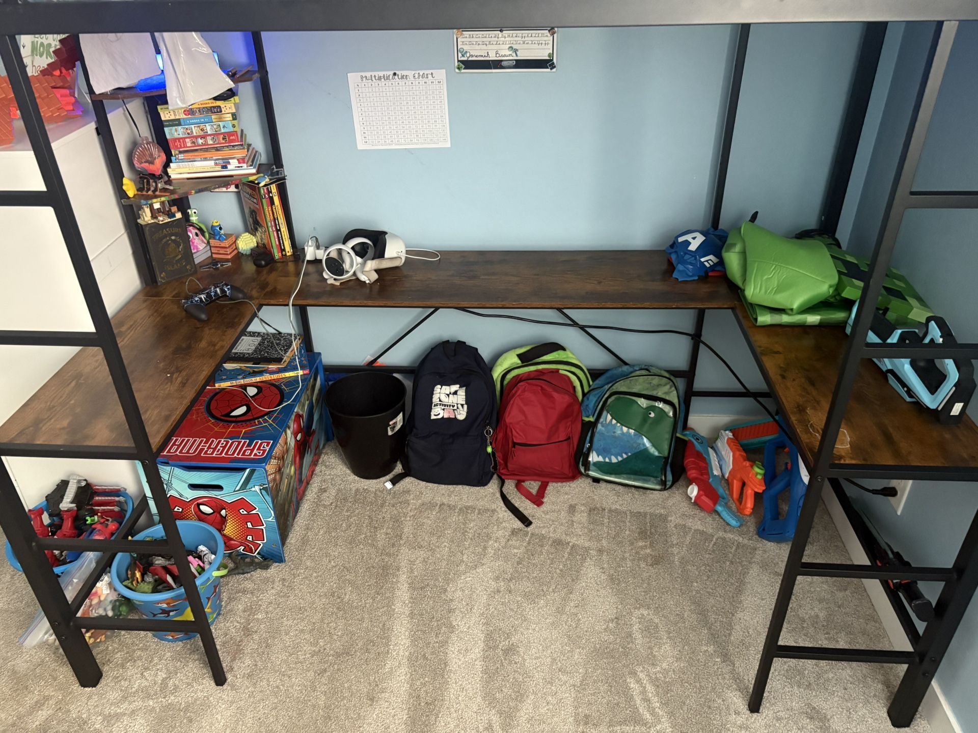 Bunk Bed With Desk