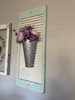 2 Farmhouse Shutter Decoration