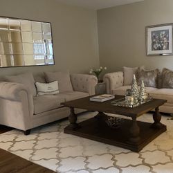 Martha Stewart Saybridge Sofa And Love Seat 