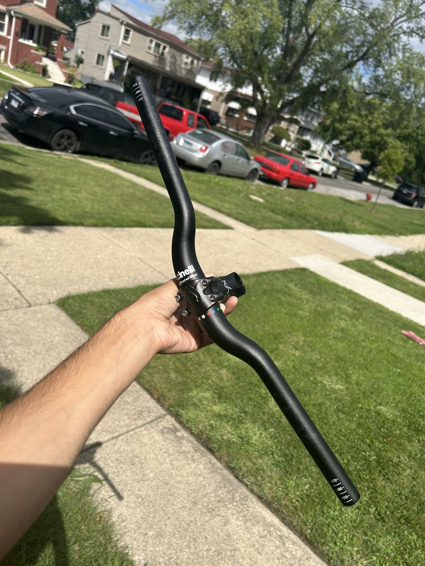 Cinelli Pepper Riser Bar With Cinelli Vai Stem