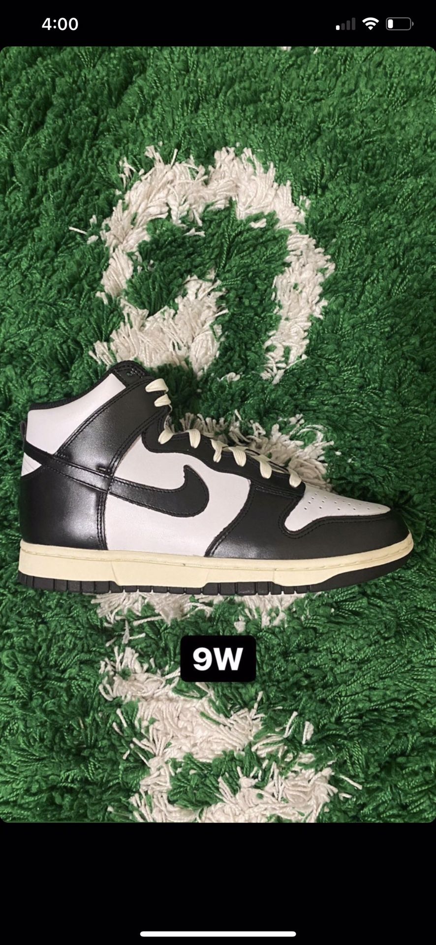 NEW NIKE DUNK HIGH PANDA BLACK WHITE WOMENS SIZE MENS