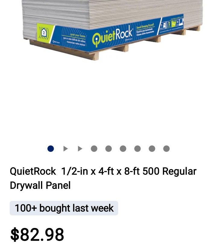 Drywall Sound Barrier 