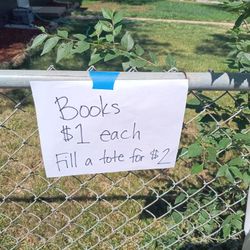 Books - Fill A Bag For 2 Bucks Or 1 Buck Each  Today Only
