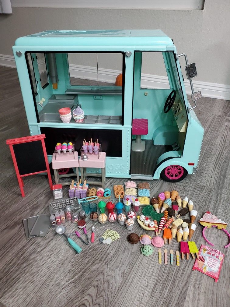OG Ice Cream Truck For 18" Doll