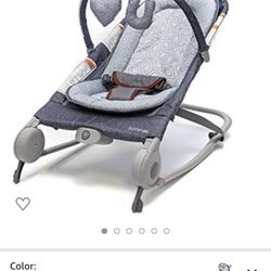 2 and 1 Bouncer And Rocker Duo (grey) 