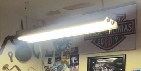Fluorescent Shop Light Fixture