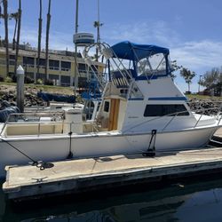 Diesel Blackman 26’ Fishing Boat 