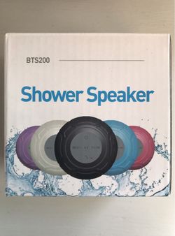(NEW) (1 AVAILABLE) PINK SHOWER SPEAKER