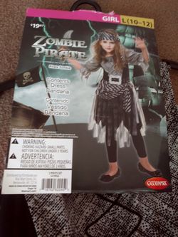 Zombie pirate costume