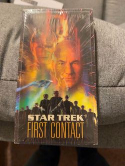 Factory Sealed Star Trek VHS Lot (3) – Generations, First Contact & Insurrection