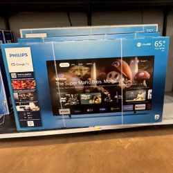 65” Philips Smart 4k LED Uhd Tv