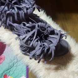 Purple Fringe Uggs