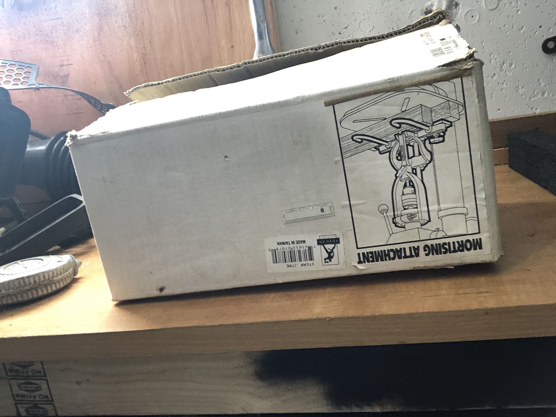 Drill Press Mortise Attachment