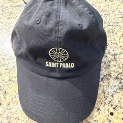Kanye West Saint Pablo Tour Hat Black Adjustable Baseball Cap