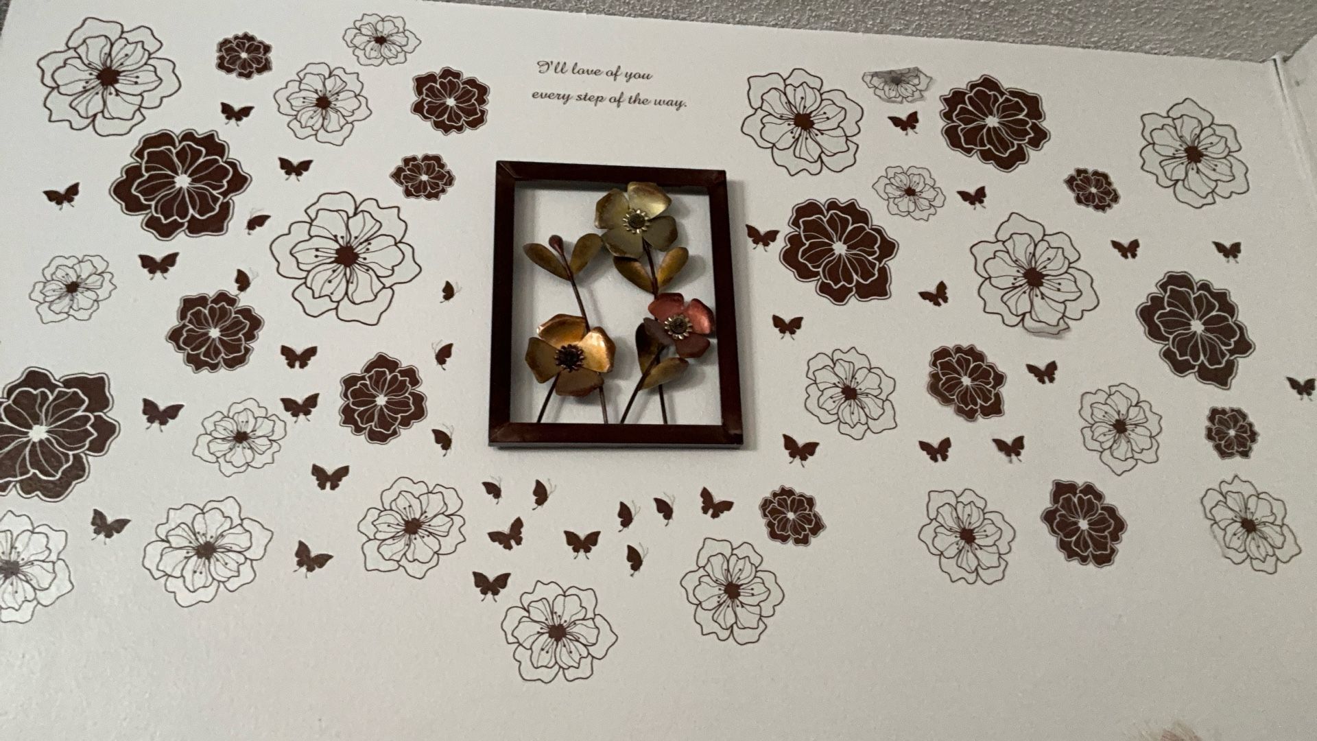 Flower Wall Decorate Frame