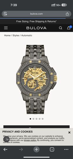 Barely Used in excellent condition - Bulova Octava Automatic