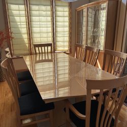Dinning Table And 8 Chairs