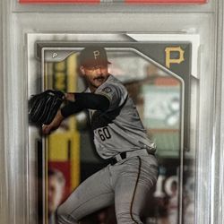 Skenes 2024 Bowman Prospects Baseball Card