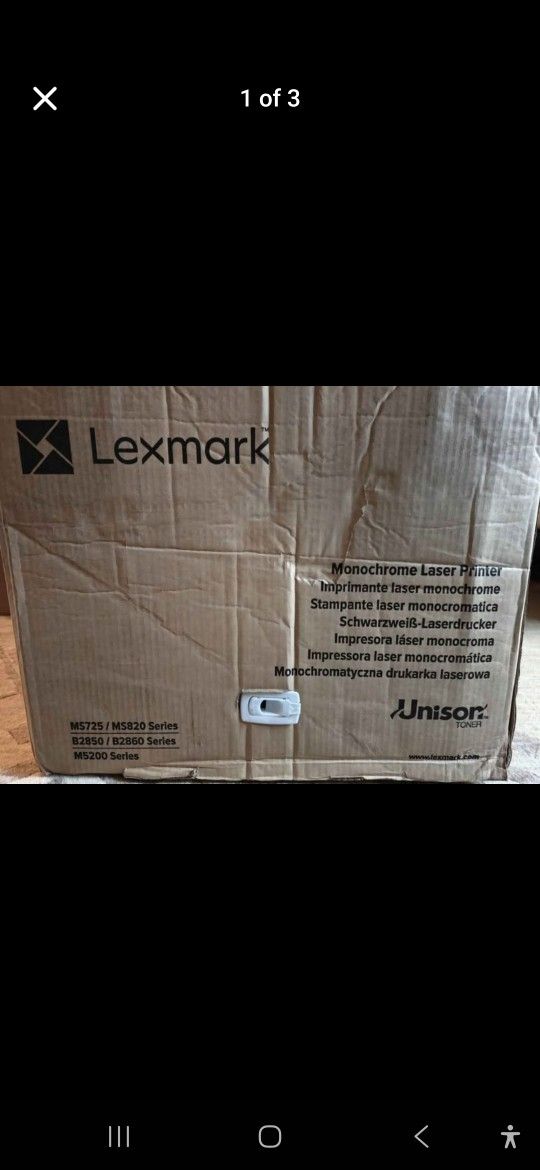 Lexmark MS821DN Laser Printer 