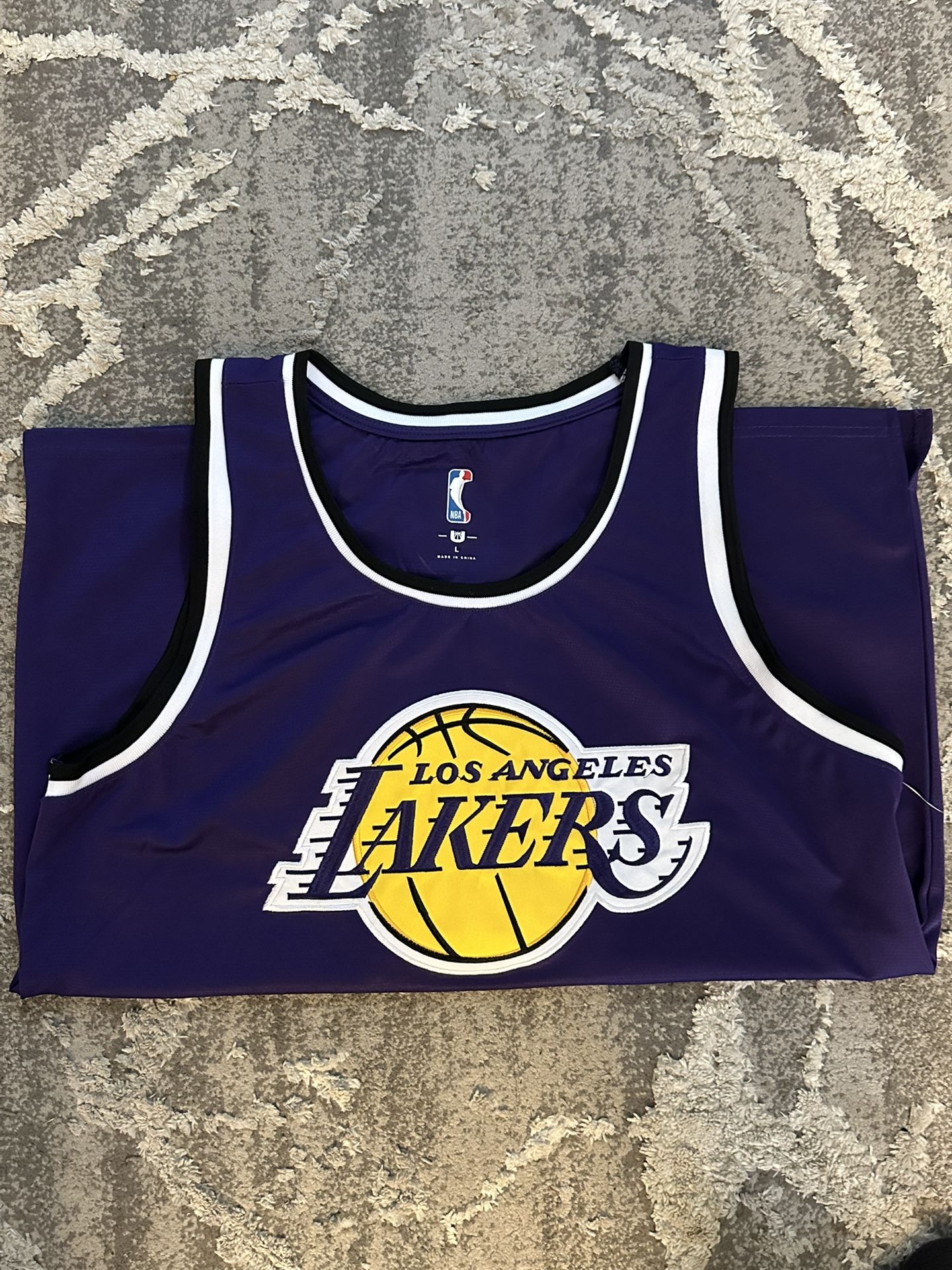 Lakers Basketball jersey Size large