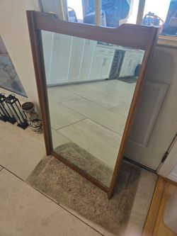 Mid Century Wall Mirror