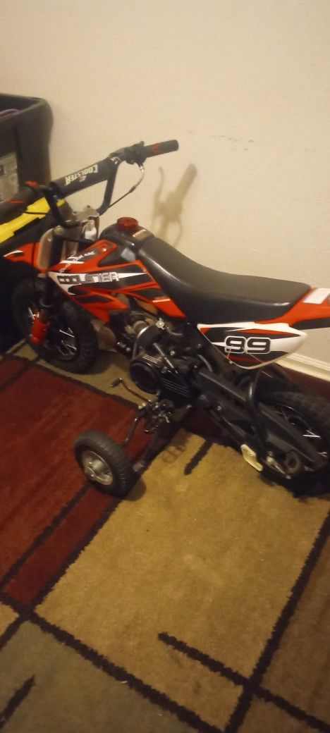 70CC SEMI AUTOMATIC MINI SIZED KIDS DIRT BIKE