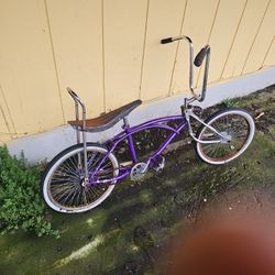 lowrider style bike old and ready to refurbish