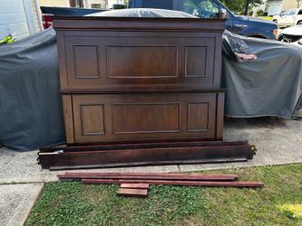 Queen bed frame